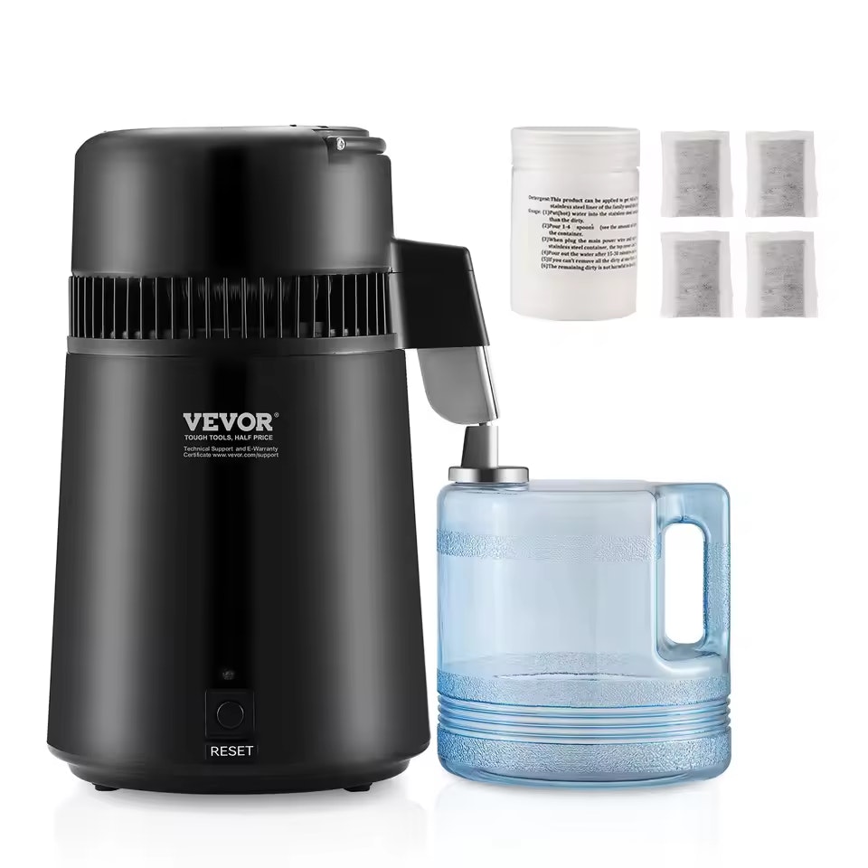 1.05-Gallon Water Distiller: $38 1.05-Gallon Water Distiller: $38
