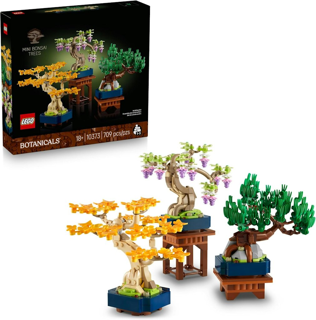 LEGO Botanicals Mini Bonsai Trees Building Set: $44.99