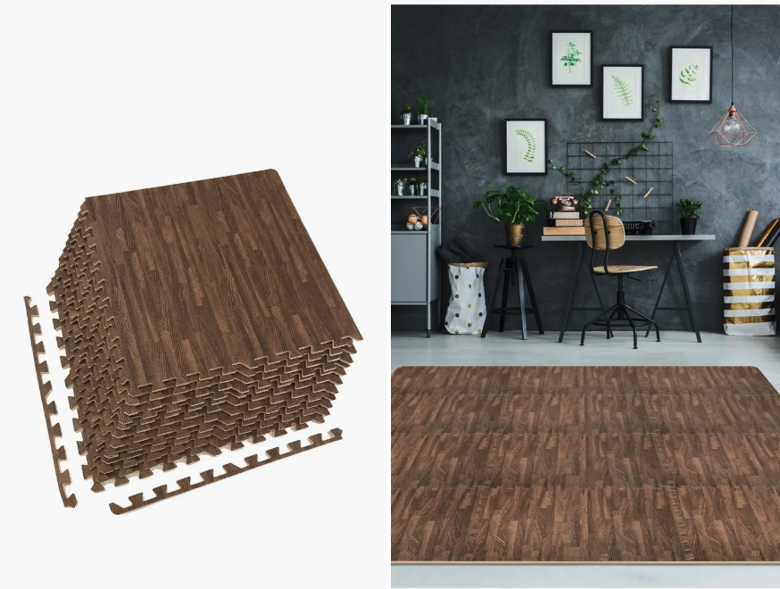 Sorbus 12-Piece Interlocking Floor Mat: $48 Sorbus 12-Piece Interlocking Floor Mat: $48