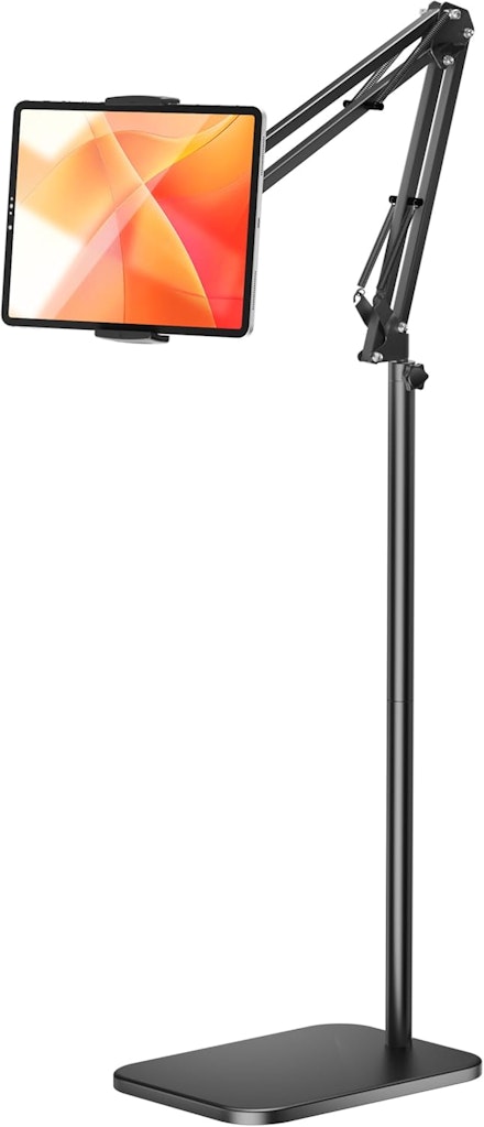 4.5-lb. Heavy Metal Base Tablet Floor Stand: $14.99 4.5-lb. Heavy Metal Base Tablet Floor Stand: $14.99