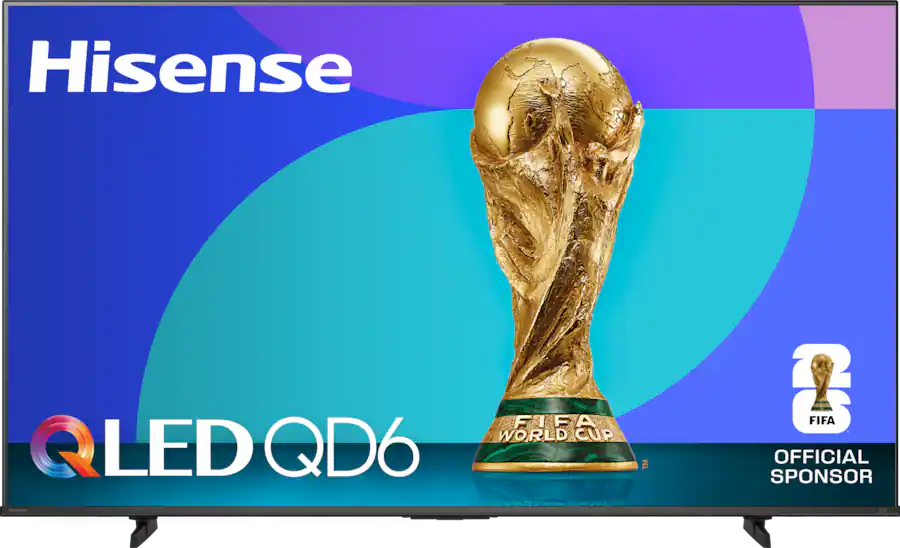 Hisense QD6 Series 75QD6QF 75" 4K HDR QLED UHD Smart TV: $380 Hisense QD6 Series 75QD6QF 75" 4K HDR QLED UHD Smart TV: $380