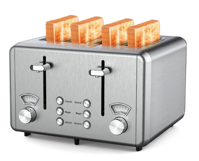 Whall 4-Slice Toaster: $47 Whall 4-Slice Toaster: $47