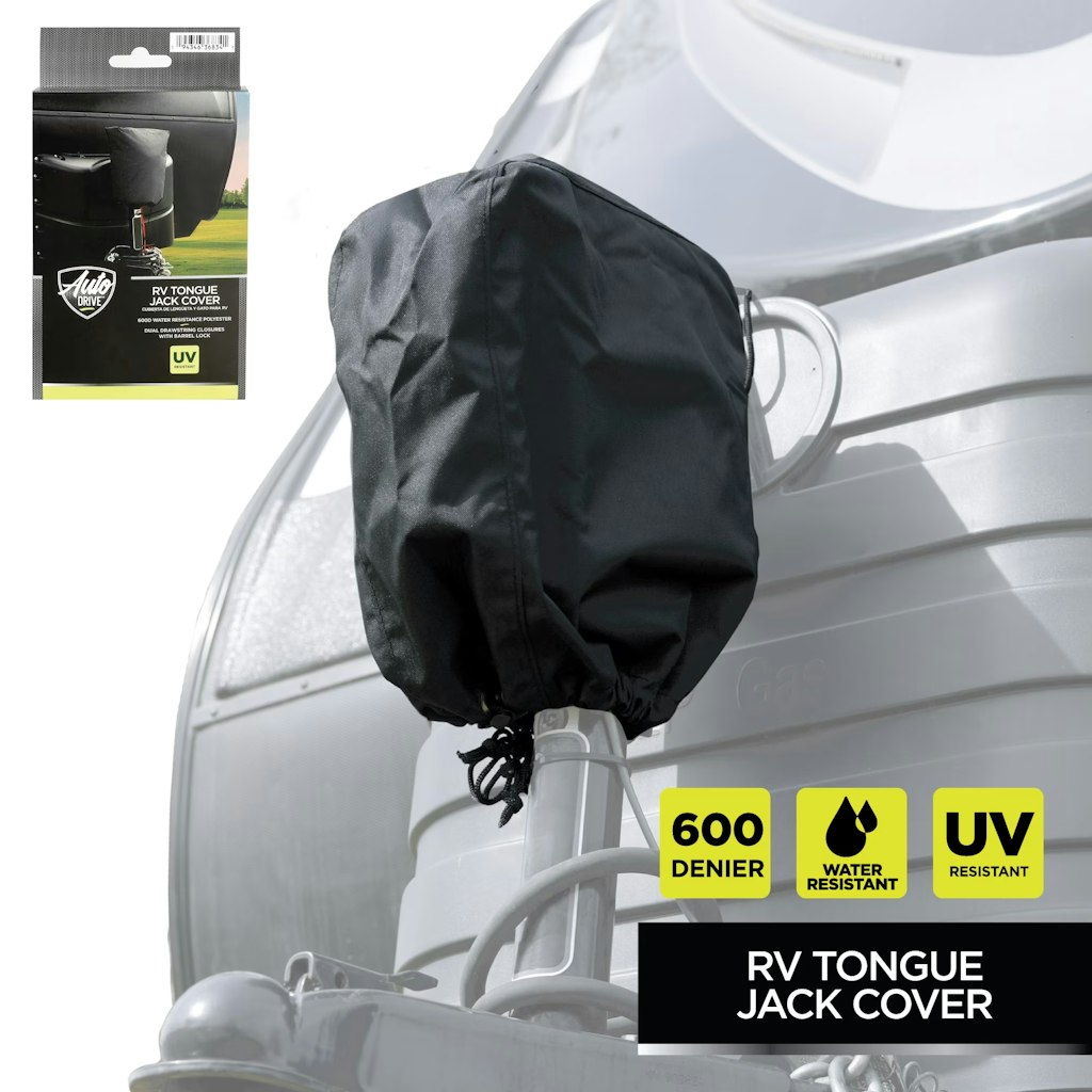 Auto Drive RV Tongue Jack Cover: $3.50