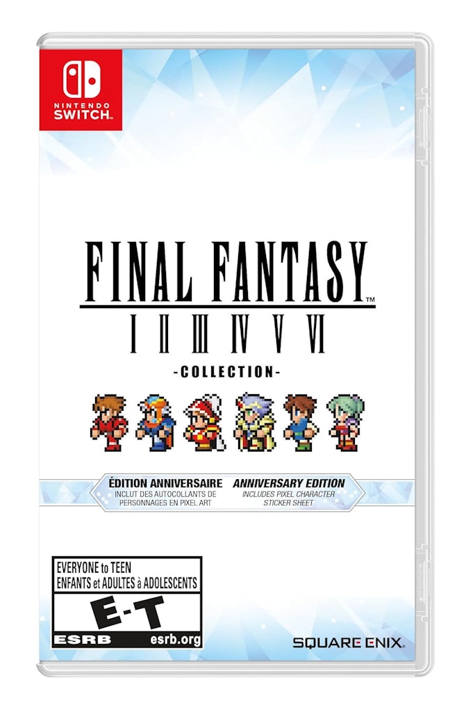  Final Fantasy I-VI Collection Anniversary Edition for Nintendo Switch or PS4: $40