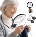 Neck Wear Magnifying Glass for $13 + free shipping w/ Prime