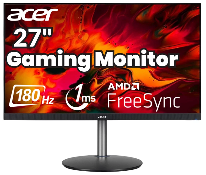 Certified Refurb Acer XF273M3 27" 1080p AMD FreeSync Gaming Monitor: $71.99 Certified Refurb Acer XF273M3 27" 1080p AMD FreeSync Gaming Monitor: $71.99