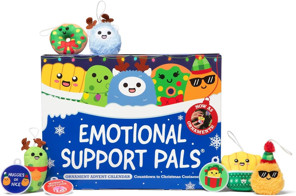 Emotional Support Pals Ornaments Advent Calendar: $21