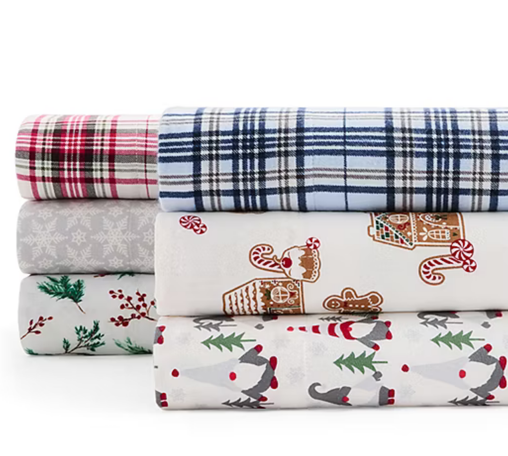 The North Pole Sheet Sets at JCPenney: $50 The North Pole Sheet Sets at JCPenney: $50