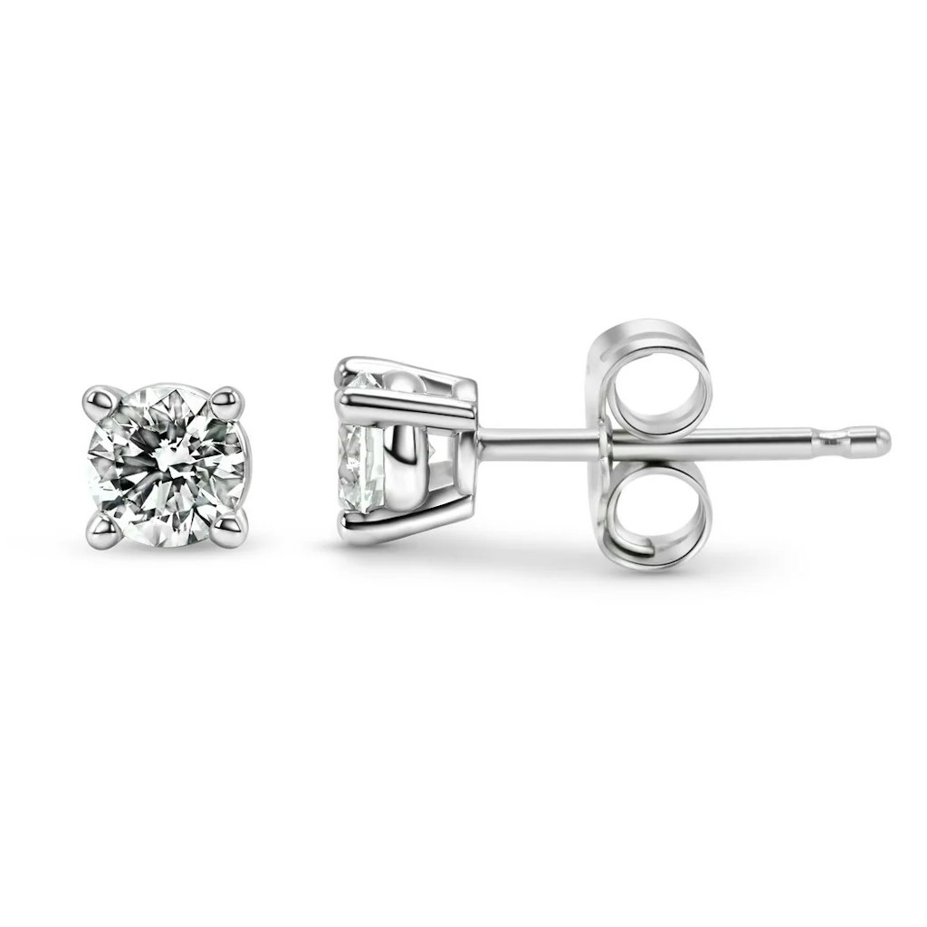 0.25-tcw Round Lab-Grown Diamond 14K Gold Stud Earrings: $40 0.25-tcw Round Lab-Grown Diamond 14K Gold Stud Earrings: $40