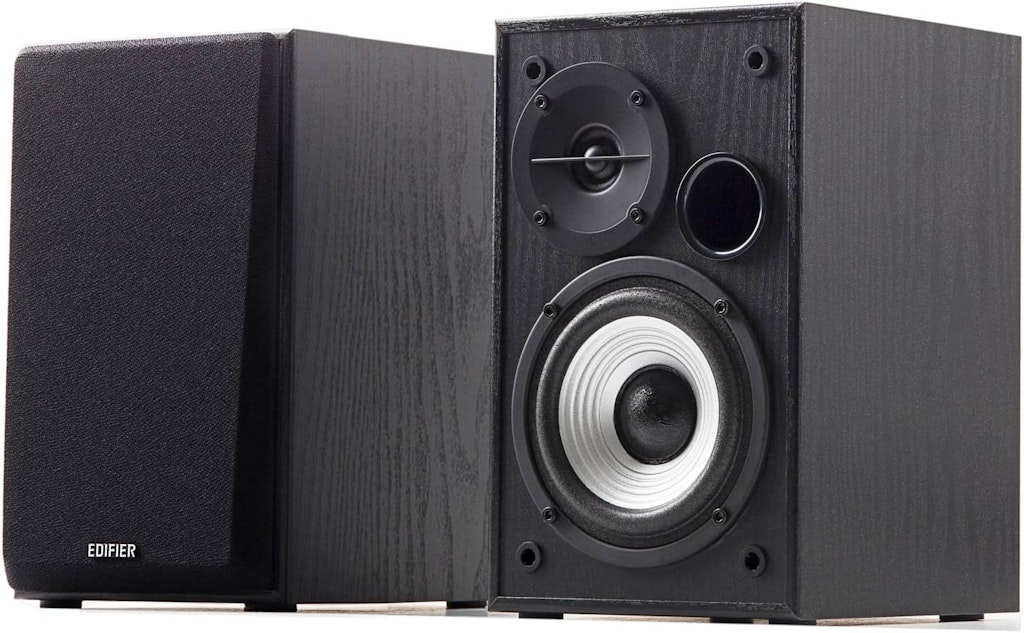 Edifier R980T 4" Active Bookshelf Speakers: $72