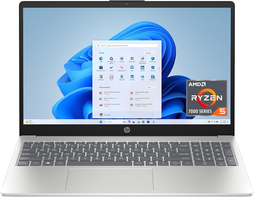 HP 6th-Gen Ryzen 5 15.6" Touchscreen Laptop: $400 HP 6th-Gen Ryzen 5 15.6" Touchscreen Laptop: $400