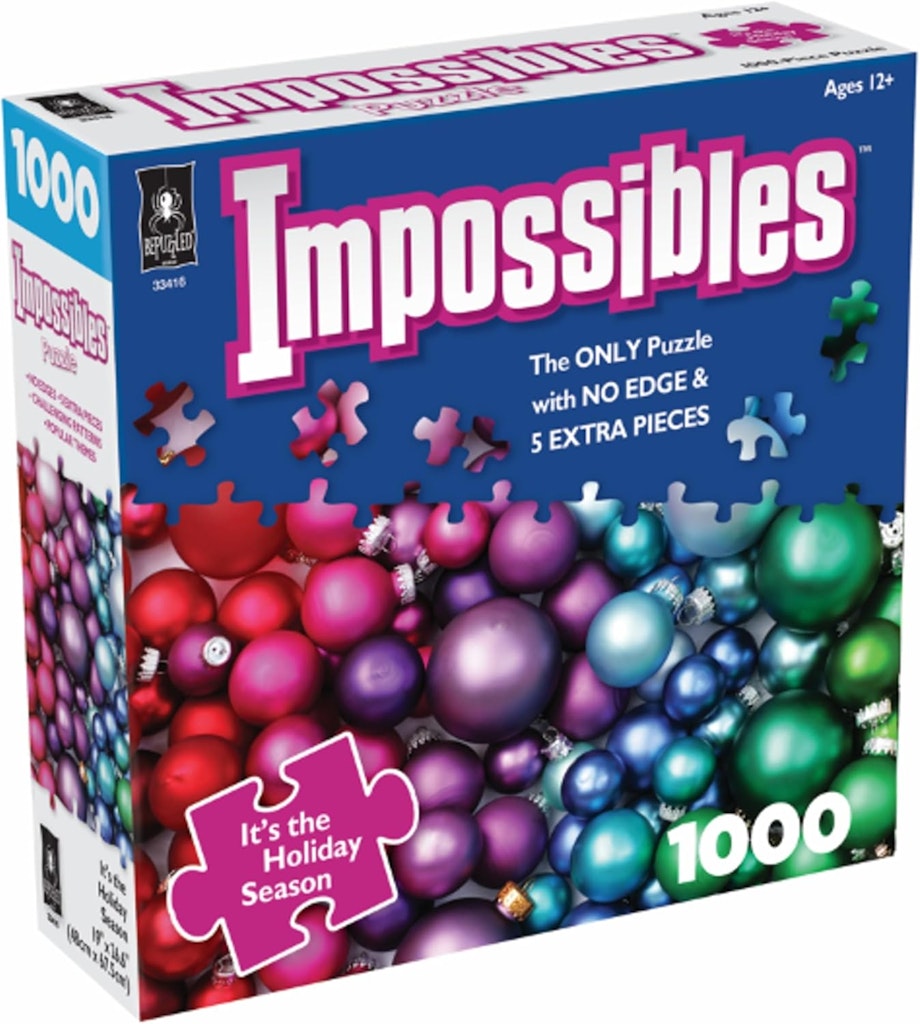 BePuzzled 1,000-Piece Impossibles: $6.49 BePuzzled 1,000-Piece Impossibles: $6.49