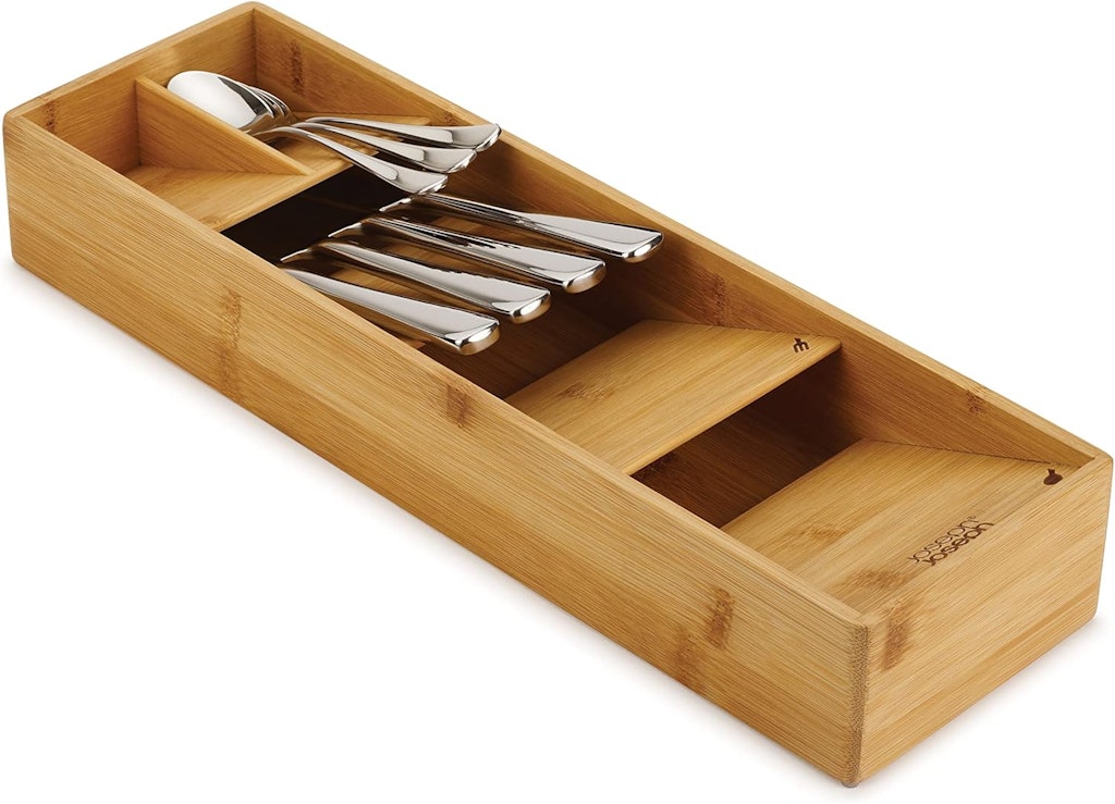Joseph Joseph DrawerStore Bamboo Compact Cutlery Organizer: $11.99 Joseph Joseph DrawerStore Bamboo Compact Cutlery Organizer: $11.99