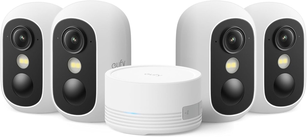 eufy Security eufyCam C35 4-Cam Kit with Color Night Vision: $199.97 eufy Security eufyCam C35 4-Cam Kit with Color Night Vision: $199.97