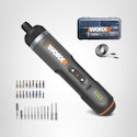 Worx 4V Lithium Screwdriver w/ 30-Piece Accessory Kit for $28 w/ Prime + free shipping w/ Prime