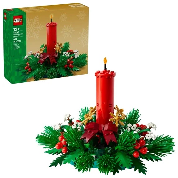 LEGO Christmas Table Decoration Building Set: $25 LEGO Christmas Table Decoration Building Set: $25