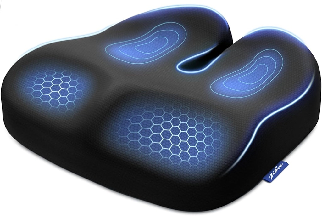 Zikee Ergonomic Seat Cushion with Thigh Slope: $16.89 Zikee Ergonomic Seat Cushion with Thigh Slope: $16.89