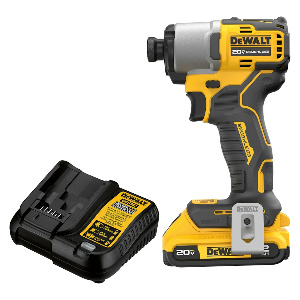 DeWalt 20V 1/4" Brushless Cordless Impact Driver w/ Battery & Charger: $99 DeWalt 20V 1/4" Brushless Cordless Impact Driver w/ Battery & Charger: $99