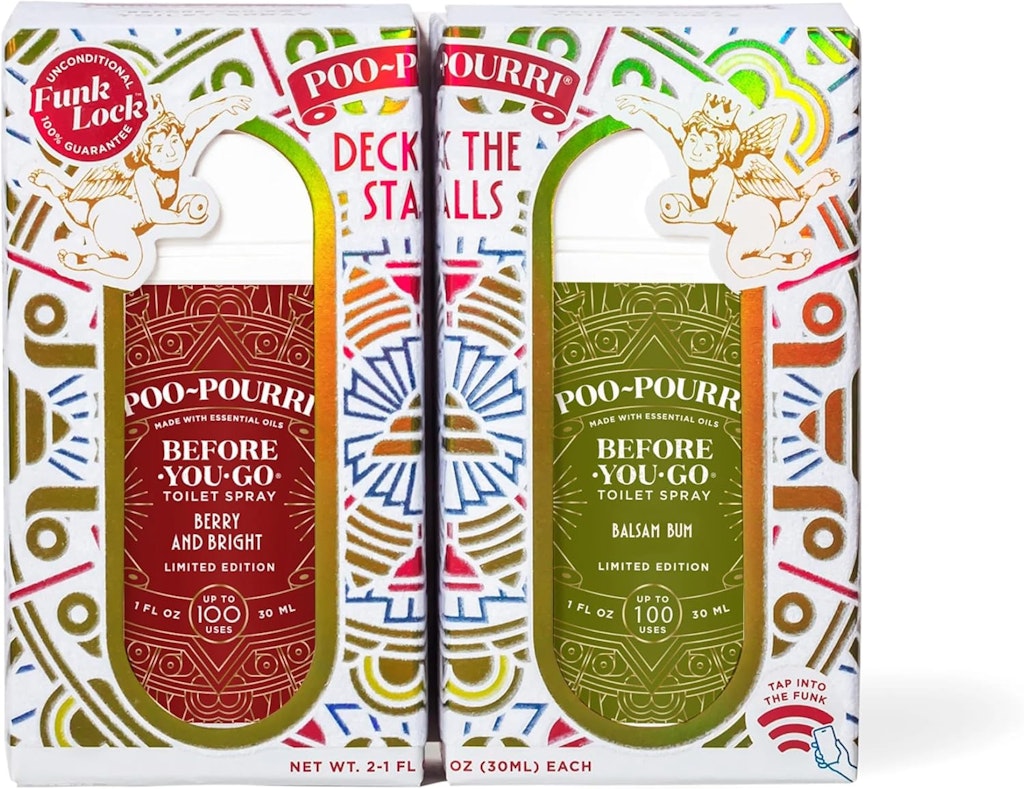 Poo-Pourri Deck The Stalls Tear Away Gift Set: $6.64 via Sub & Save Poo-Pourri Deck The Stalls Tear Away Gift Set: $6.64 via Sub & Save