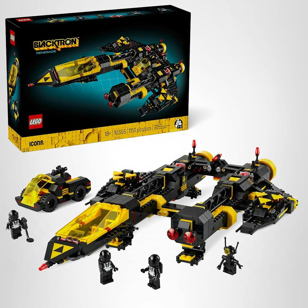 LEGO Icons Blacktron Renegade Building Kit: $53.99 LEGO Icons Blacktron Renegade Building Kit: $53.99