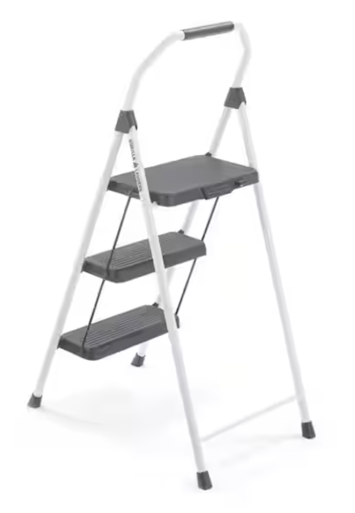 Gorilla 3-Step 225 lb. Capacity Step Ladder: $19.88 Gorilla 3-Step 225 lb. Capacity Step Ladder: $19.88