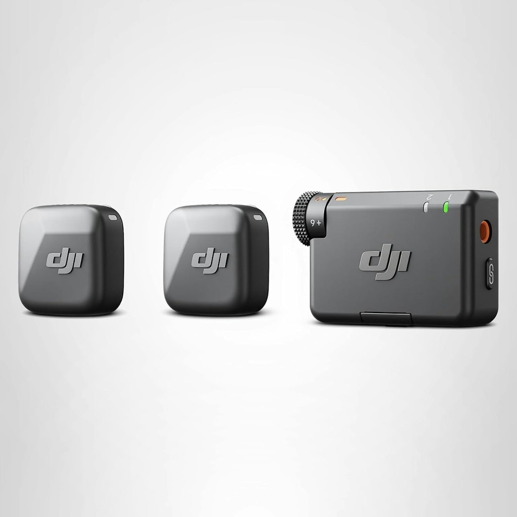 DJI Mic Mini (2 TX + 1 RX) Wireless Lavalier Mic Set: $59 DJI Mic Mini (2 TX + 1 RX) Wireless Lavalier Mic Set: $59