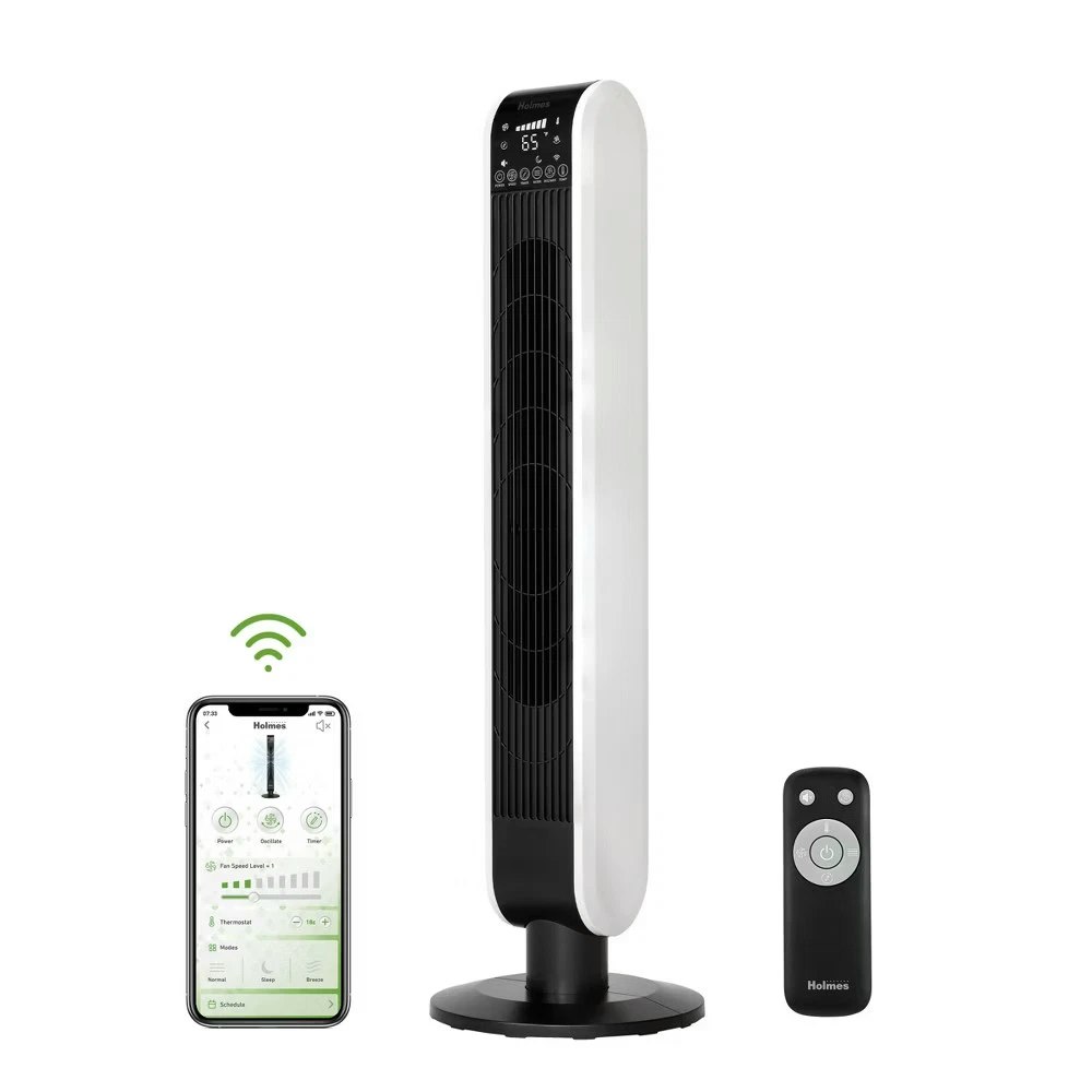 Holmes 40" BreezePro Tower Fan: $25.99 Holmes 40" BreezePro Tower Fan: $25.99