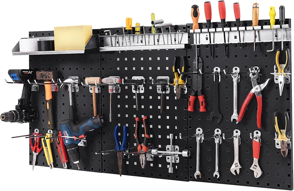 Goplus Garage Pegboard: $44 Goplus Garage Pegboard: $44