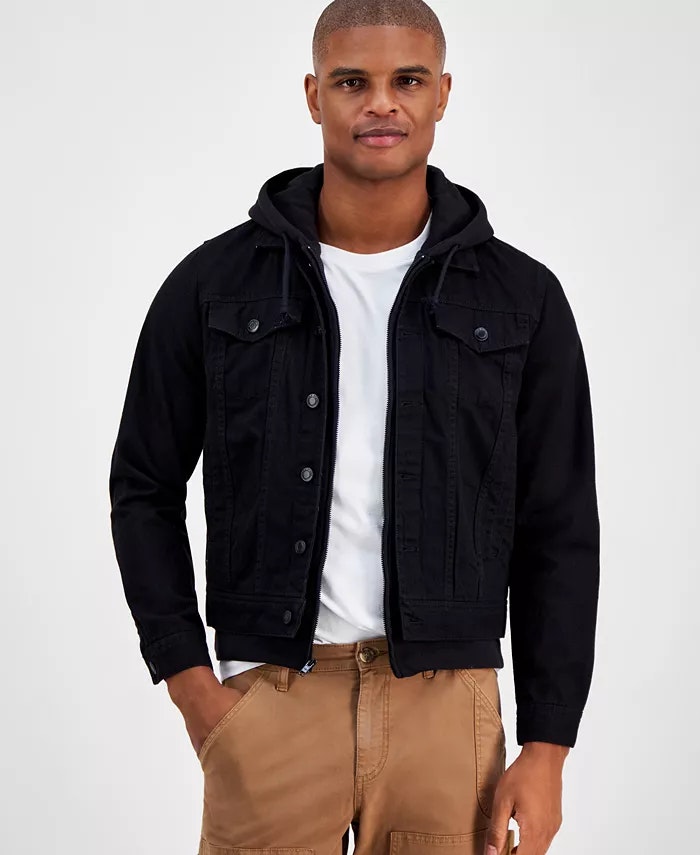 Sun + Stone Men's Dillon Trucker Jacket: $25
