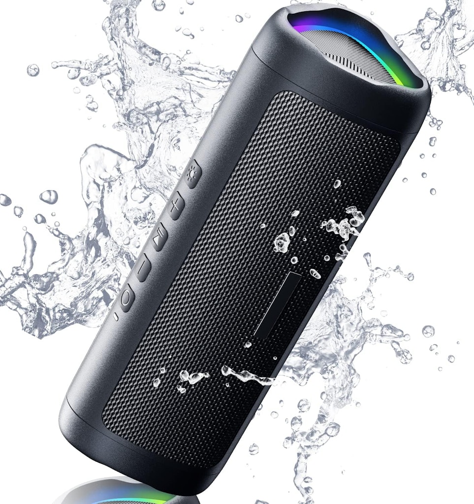 10W Waterproof Bluetooth Speaker: $19