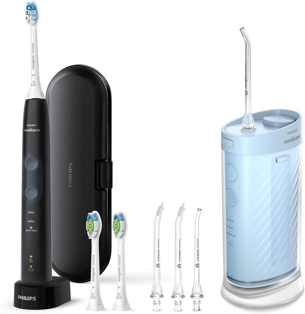 Philips Sonicare Flosser 1000 and ProtectiveClean 5300 Bundle: $89.96 Philips Sonicare Flosser 1000 and ProtectiveClean 5300 Bundle: $89.96
