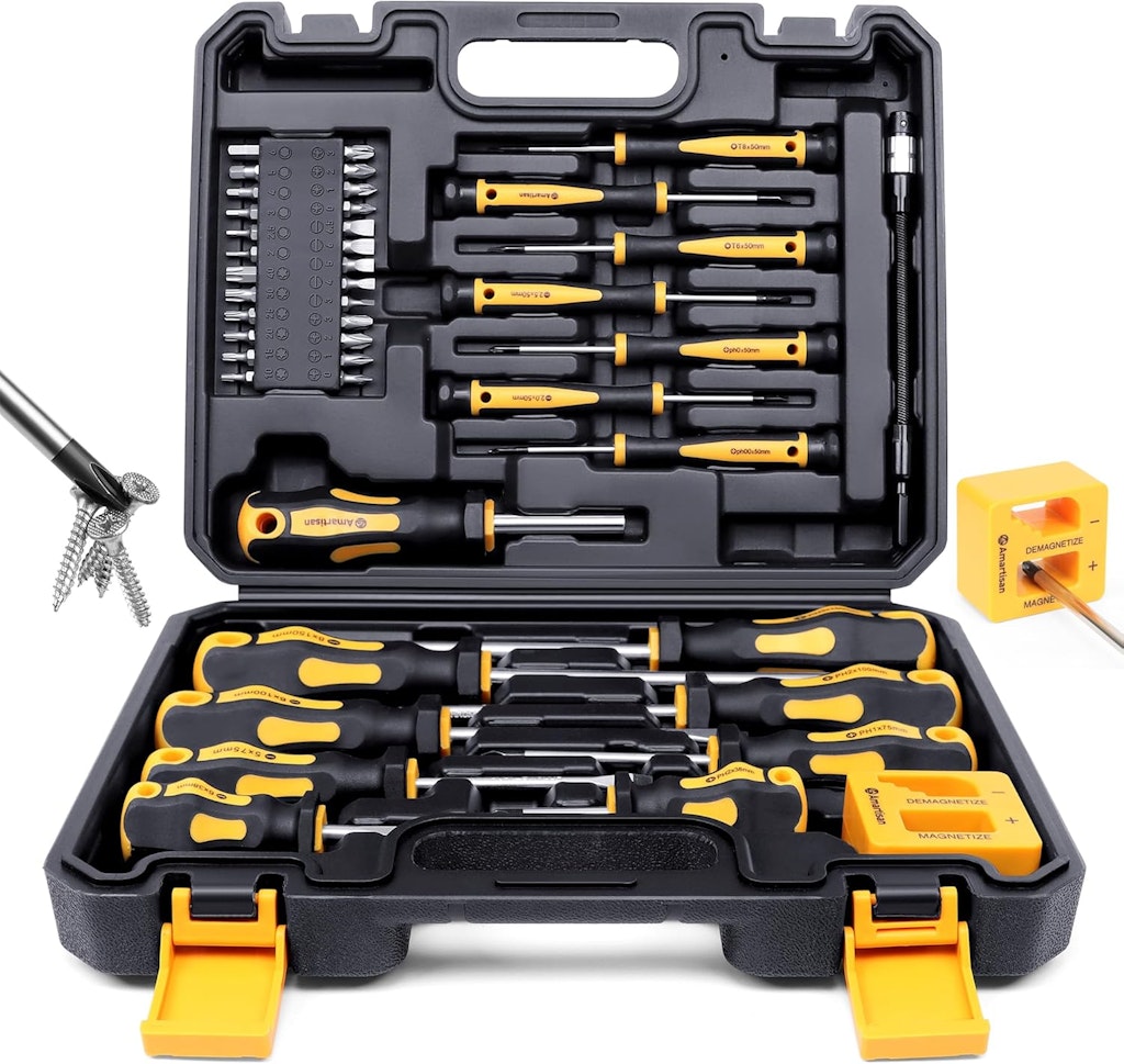 Amartisan 43-Piece Magnetic Screwdrivers Set: $16.65 Amartisan 43-Piece Magnetic Screwdrivers Set: $16.65