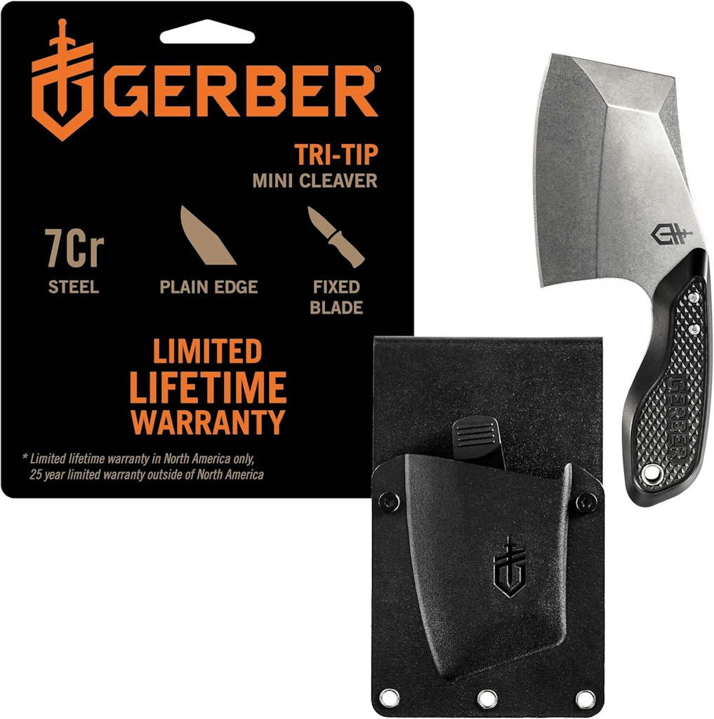 Gerber TRI-Tip Mini Cleaver with Molle Sheath: $17 Gerber TRI-Tip Mini Cleaver with Molle Sheath: $17