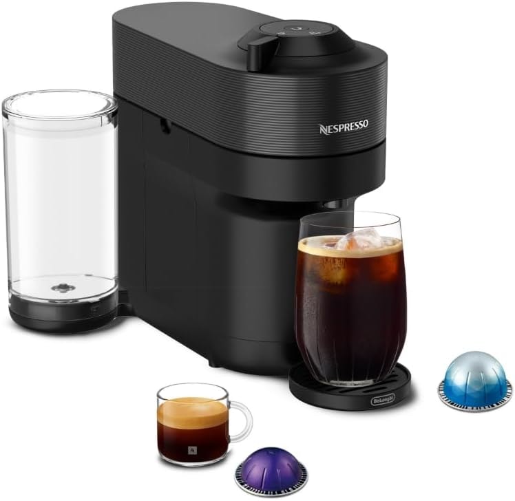 Nespresso by De'Longhi Vertuo Pop+ Coffee and Espresso Machine: $76 Nespresso by De'Longhi Vertuo Pop+ Coffee and Espresso Machine: $76