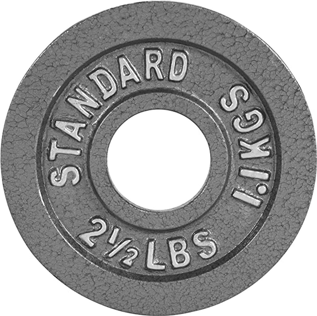 Cap Barbell 2" 2.5-lb. Olympic Weight Plate: $3 Cap Barbell 2" 2.5-lb. Olympic Weight Plate: $3