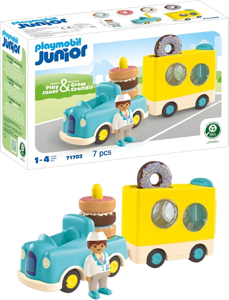 Playmobil Junior Donut Truck: $21 Playmobil Junior Donut Truck: $21
