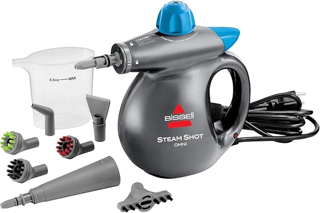 Bissell Steam Shot Handheld Steam Cleaner with 7 Tools: $33.99