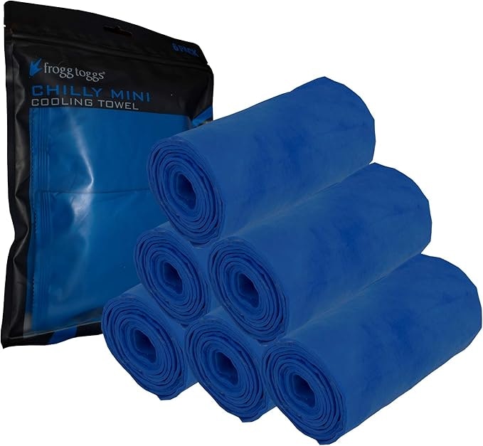 Frogg Toggs 29" x 3" Chilly Mini Cooling Neck Towel 6-Pack: $5.88 Frogg Toggs 29" x 3" Chilly Mini Cooling Neck Towel 6-Pack: $5.88