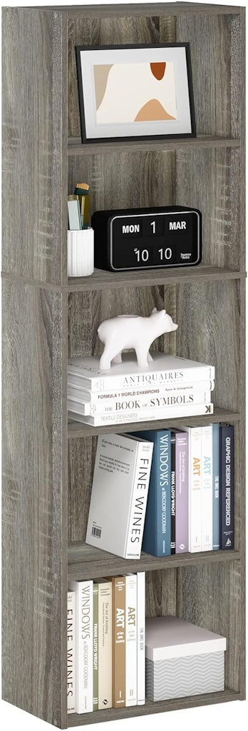 Furinno Luder 5-Cube Bookshelf: $25