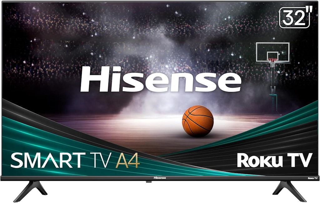 Hisense A4 Series 32A4HNR 32" 720p LED Roku Smart TV: $98 Hisense A4 Series 32A4HNR 32" 720p LED Roku Smart TV: $98
