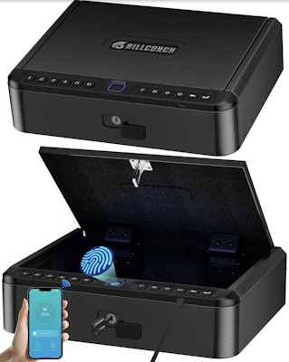 BillConch Biometric Safe for $40 + free shipping