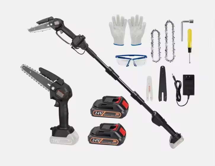 2-in-1 Cordless Pole Saw Kit: $59.32