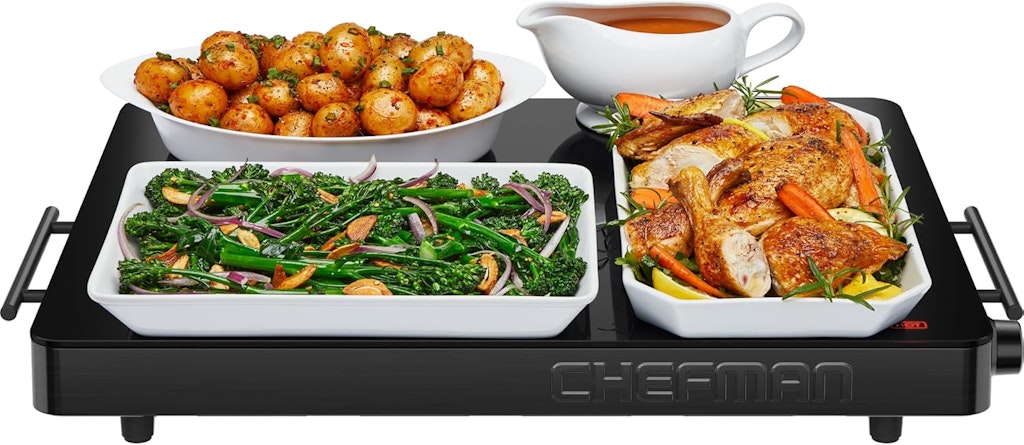 Chefman 21x16" Electric Warming Tray: $39.97 Chefman 21x16" Electric Warming Tray: $39.97