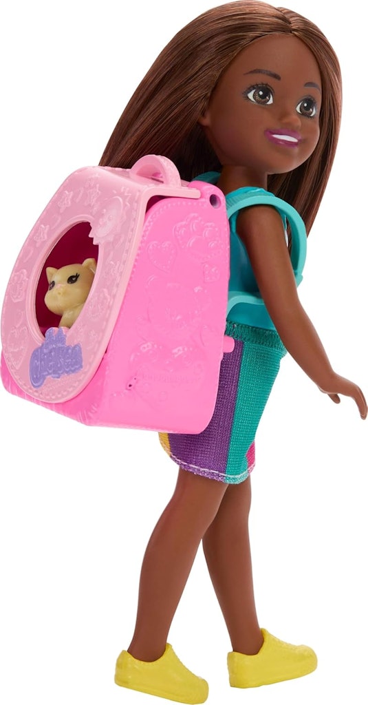 Barbie Family & Friends Chelsea Playtime Kitty Backpack Doll: $5 Barbie Family & Friends Chelsea Playtime Kitty Backpack Doll: $5