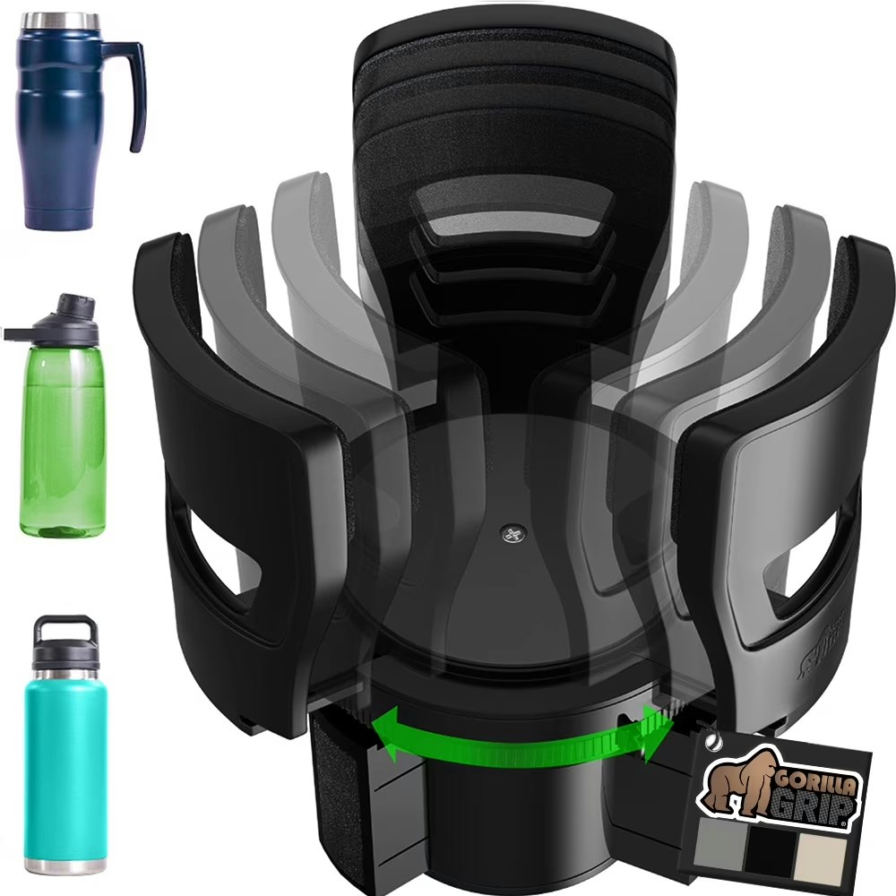 Gorilla Grip Expandable Cup Holder: $12.99 Gorilla Grip Expandable Cup Holder: $12.99
