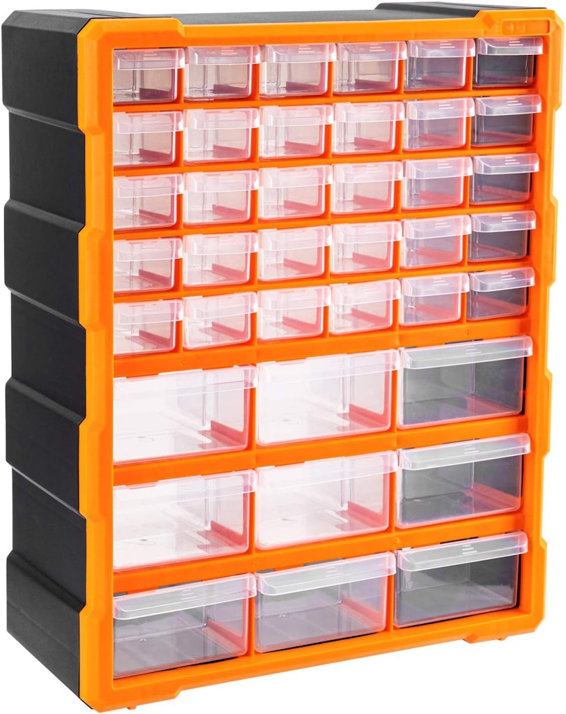 Amazon Basics 39-Slot Craft Storage Cabinet: $24 Amazon Basics 39-Slot Craft Storage Cabinet: $24