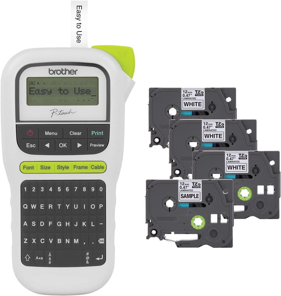 Brother P-Touch Easy Portable Label Maker Bundle: $50 Brother P-Touch Easy Portable Label Maker Bundle: $50