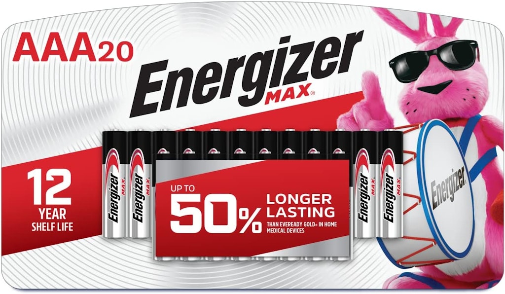 Energizer MAX AA Batteries 20-Pack: $7.53 via Sub & Save Energizer MAX AA Batteries 20-Pack: $7.53 via Sub & Save