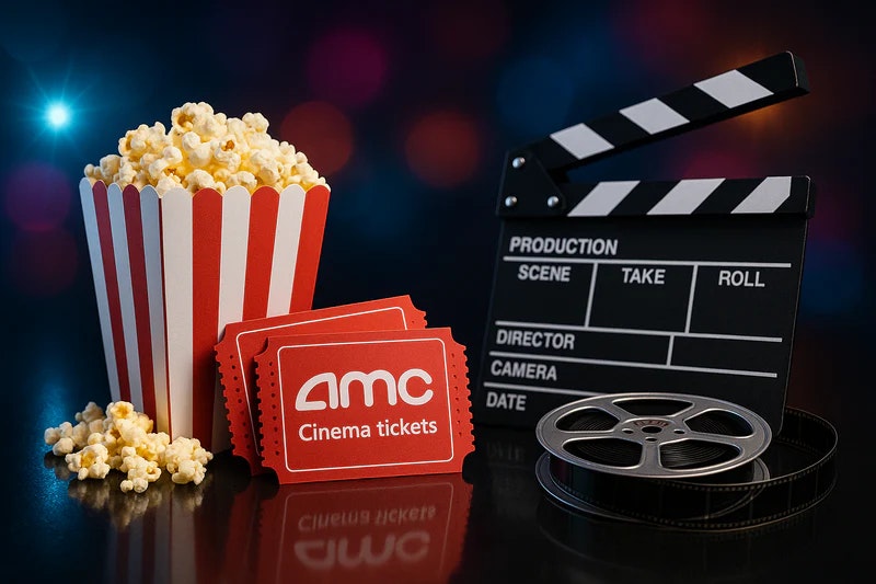 AMC Two Tickets and Popcorn : $16 AMC Two Tickets and Popcorn : $16