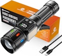Lesusnicy Rechargeable Flashlights for $13 + free shipping w/ Prime